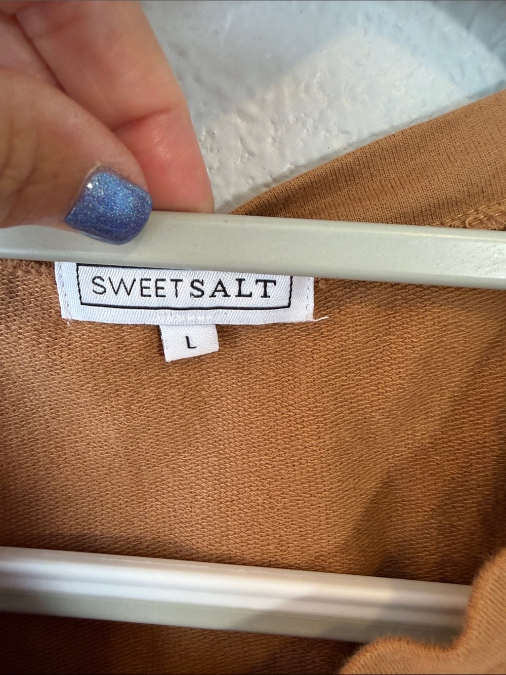 Sweet Salt Womens Long Sleeve Pocket Dress - Rust - Picture 2 of 7